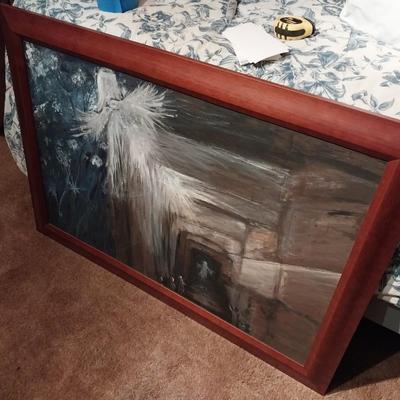 FRAMED OIL PAINTING