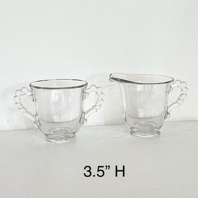 CANDLEWICK ~ Eight (8) Assorted Glassware