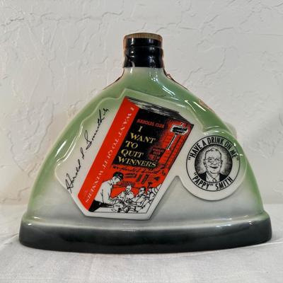 1969 JIM BEAM HAROLD'S CLUB FULL DECANTER