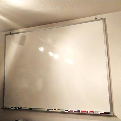 LARGE FRAMED WHITE BOARD