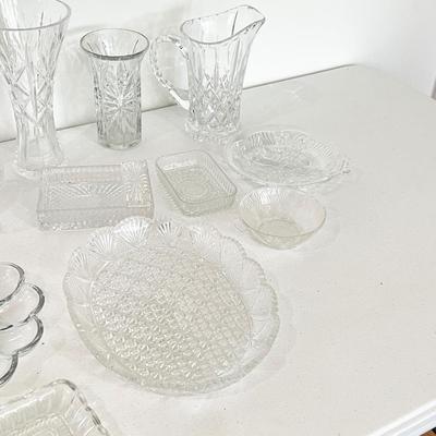 Twenty (20) Assorted Pieces Of Glassware