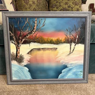 OIL PAINTING SIGNED 