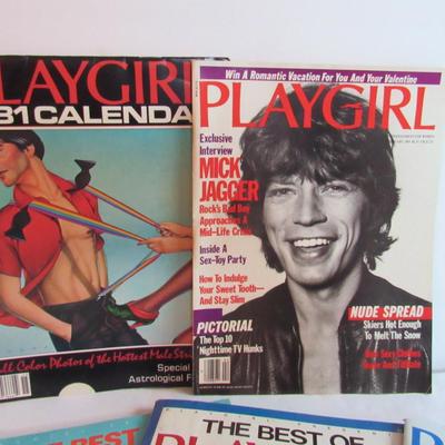 Lot of Old Playgirl Magazines