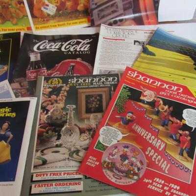 Older Collectibles Catalogs: Steiff, Coca Cola, Shannon, More