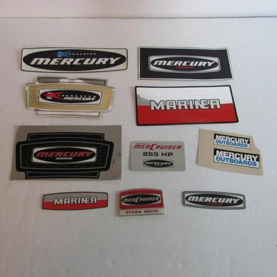 Lot Older Mercury Marine Stickers #2