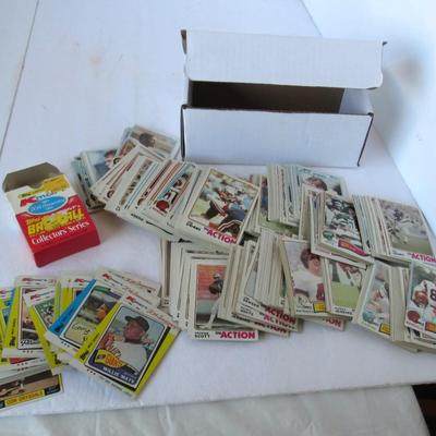 Older Foodball Cards in Box and KMart 20th Anniversary Baseball Cards in Box