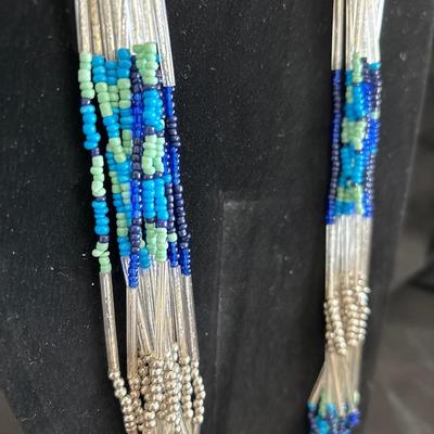 Southwest style native fashion necklace