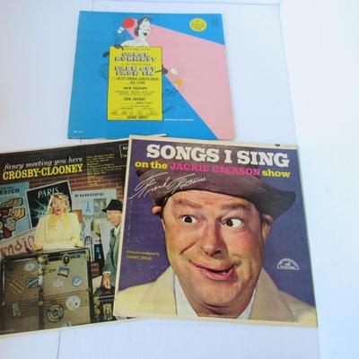 3 Older Albums, Carol Burnette, Crosby-Clooney, Frank Fontaine