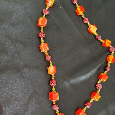 Vintage necklace made in Hong Kong