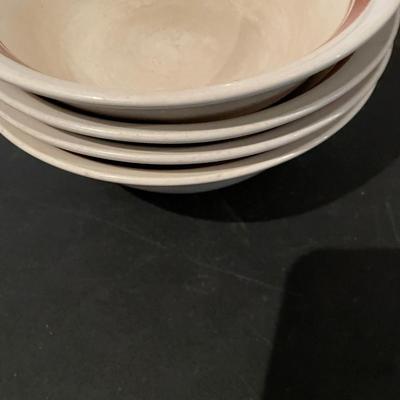 STONEWARE FRENCH ONION SOUP BOWLS PLUS CEREAL BOWLS