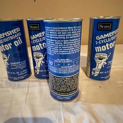 4 GAMEFISHER 2 CYCLE/OUTBOARD MOTOR OIL
