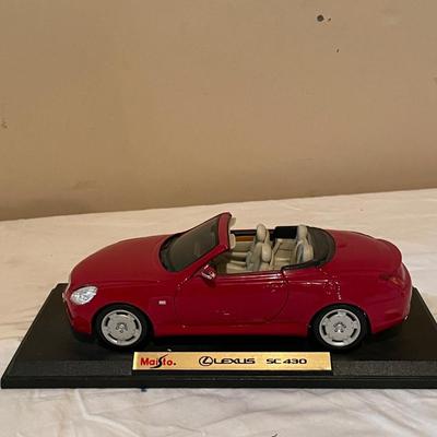 MAISTO LEXUS SC 430 DIE-CAST MODEL CAR