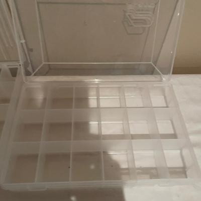 TACKLE BOX WITH LURES AND PLANO ORGANIZERS