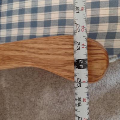 'The Chair Company' Wood Framed Glider Chair with Upholstered Cushions