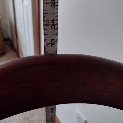 Wood Framed Chair with Upholstered Seat