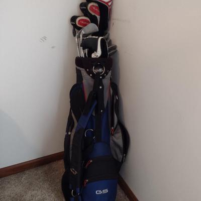 Ogio Golf Bag with TaylorMade and XPC Clubs