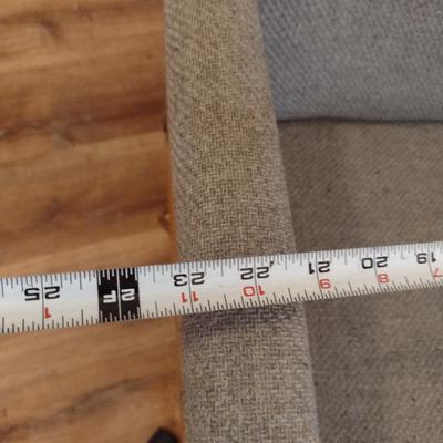 Rolling Office Chair with Upholstered Seat and Back