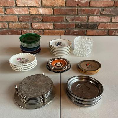 Lot of Assorted Coasters