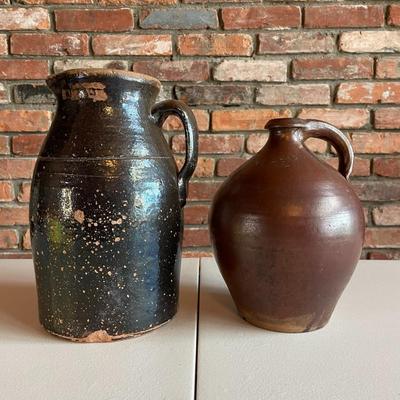 Lot of Stoneware and Pottery Jugs