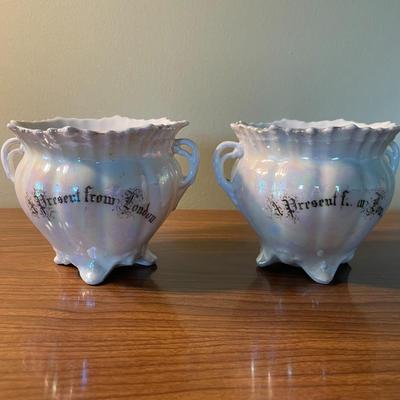 Vintage Porcelain Vases / Planters