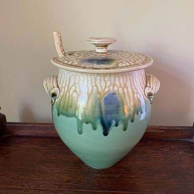 Pottery Punch Bowl
