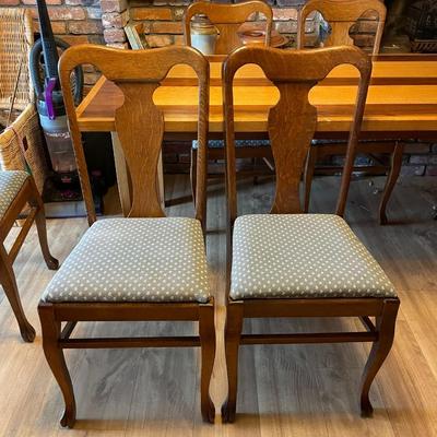 Vintage Dining Table and Chairs