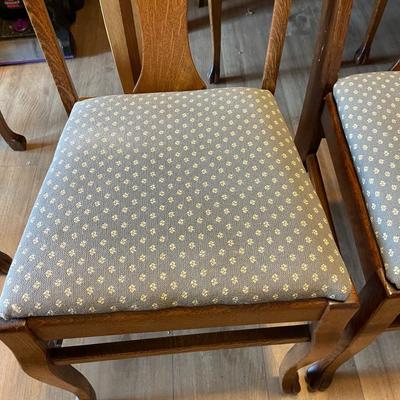 Vintage Dining Table and Chairs