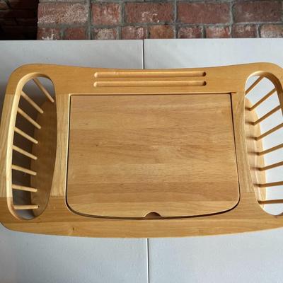 Vintage Wood Breakafast Bed Tray / Laptop Table