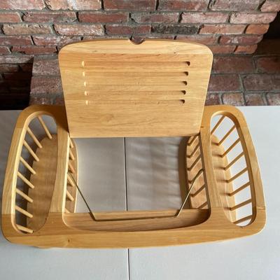 Vintage Wood Breakafast Bed Tray / Laptop Table