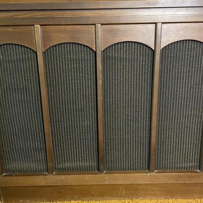 Silvertone Radio Cabinet and Record Player