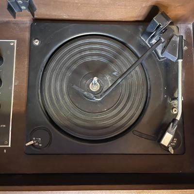 Silvertone Radio Cabinet and Record Player