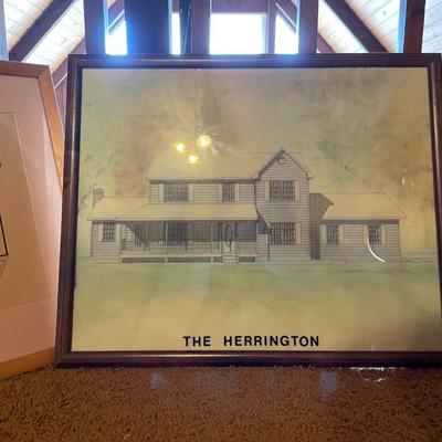 Lot of 3 Framed Art