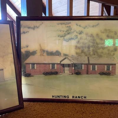 Lot of 3 Framed Art