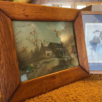 Lot of 3 Framed Art