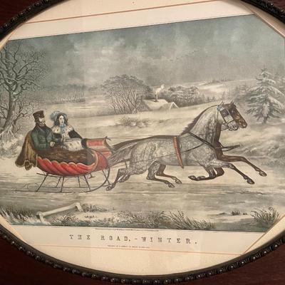 Currier And Ives Vintage 