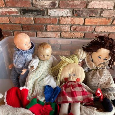 Lot of Vintage Doll Collection