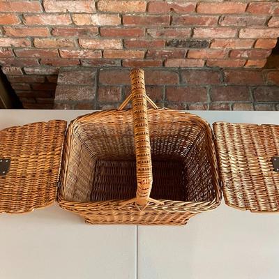 Wicker Picnic Basket