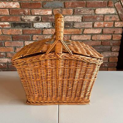 Wicker Picnic Basket