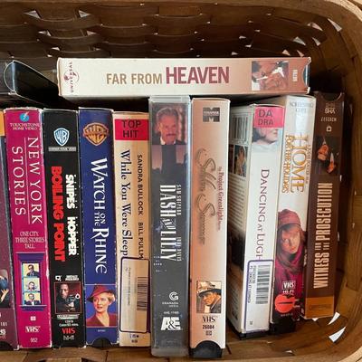 Lot of Vintage VHS Tapes