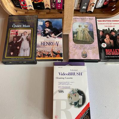 Lot of Vintage VHS Tapes