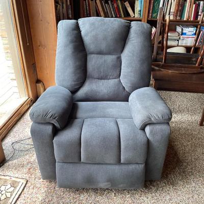 ONPNO - Blue/Gray Heated Massage Chair