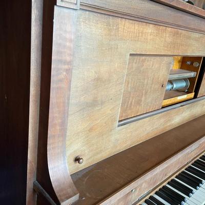 Aeolian Upright Player Piano "Pianola" - Wheelock.