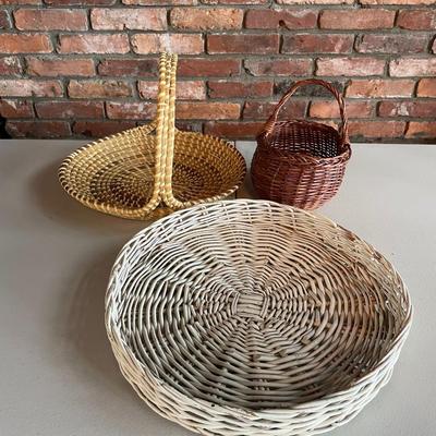 Lot of Assorted Baskets.