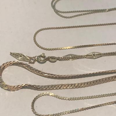 Huge 14k Gold Necklace Lot 48 grams!