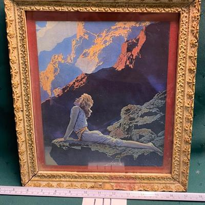 Vintage mayfield Parrish Print