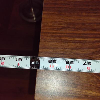 Laminate Wood Grain Finish 'L' Shaped Office Desk