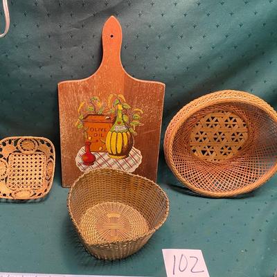 Metal Heart Basket and More