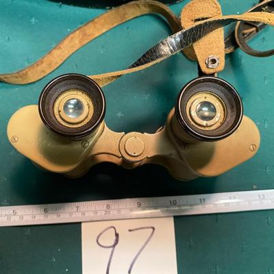 Vintage Dienstglass WWII German Field Binoculars