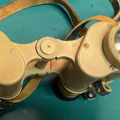 Vintage Dienstglass WWII German Field Binoculars