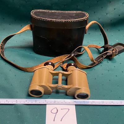 Vintage Dienstglass WWII German Field Binoculars